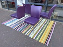 4x bert plantagie Duo chair