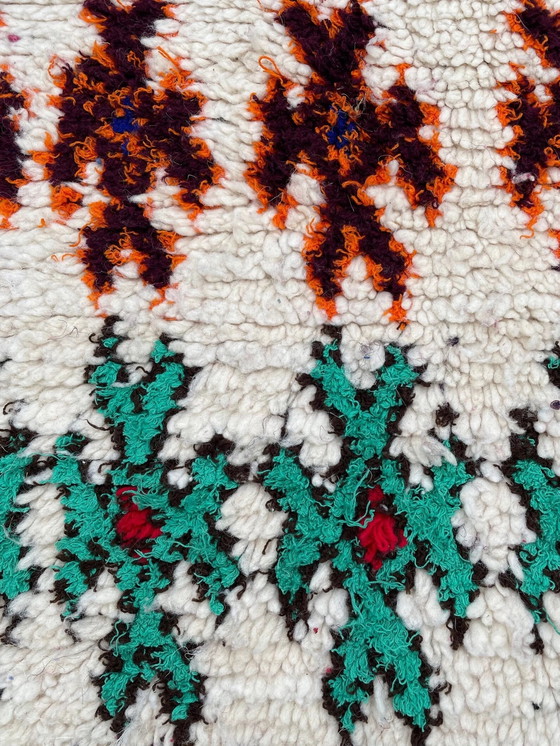 Image 1 of Moroccan Vintage Handwoven Azilal Rug