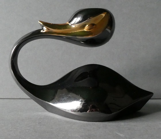 Image 1 of Candle holders from BMF in the shape of a swan