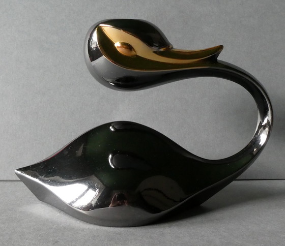 Image 1 of Candle holders from BMF in the shape of a swan