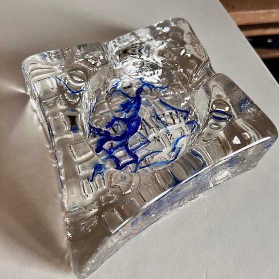 Image 1 of Vintage hand blown bowl