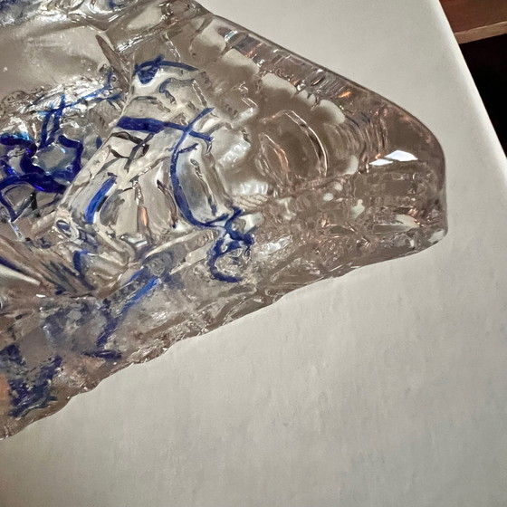 Image 1 of Vintage hand blown bowl