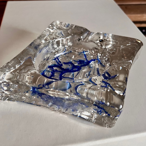 Image 1 of Vintage hand blown bowl