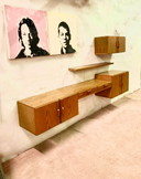 Vintage wall unit