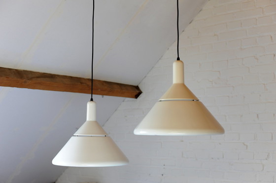 Image 1 of 2x Nordisk Solar Compagni pendant lamps, Unilamp 353, by Vagn Dyring