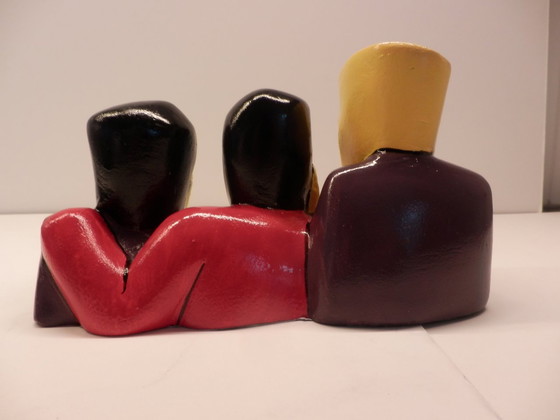 Image 1 of Herman Brood - Hear, see and speak no evil - sculpture