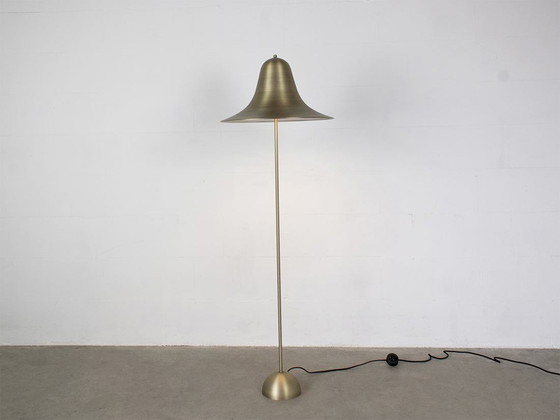 Image 1 of Lampadaire Verner Panton Pantop cuivre par Benny Frandsen