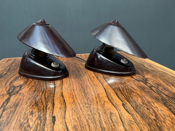 Image 1 of Art Deco reading lights/ desk lamps.