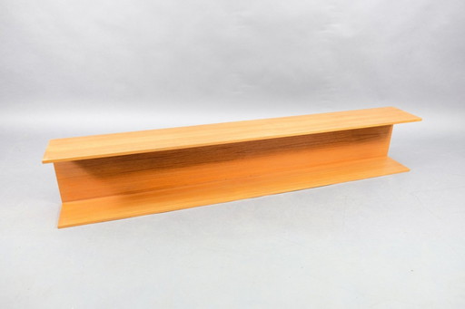 Mid-century wall shelf by Armin Wirth for Wilhelm Renz