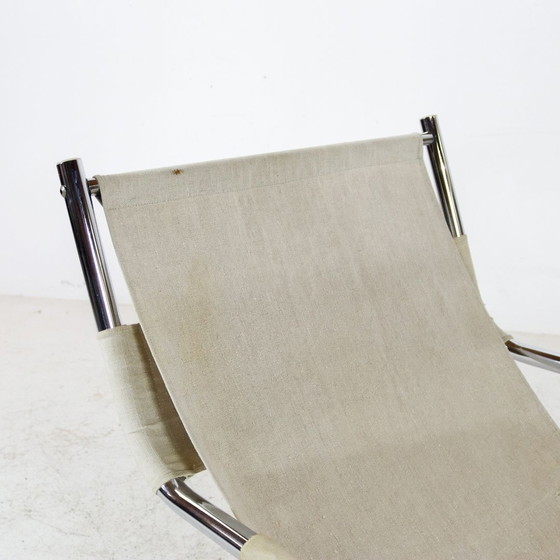 Image 1 of 1970s tubular frame armchair