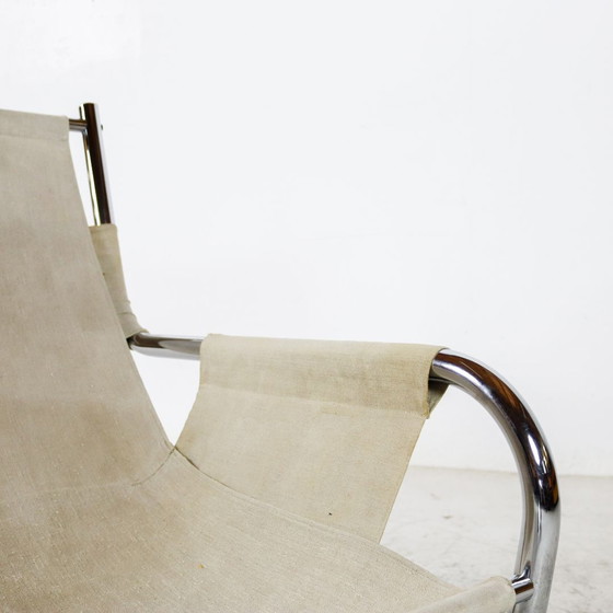 Image 1 of 1970s tubular frame armchair