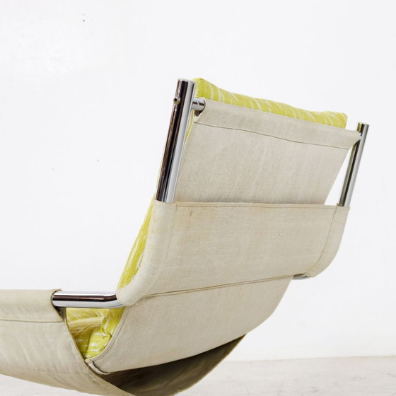 Image 1 of 1970s tubular frame armchair