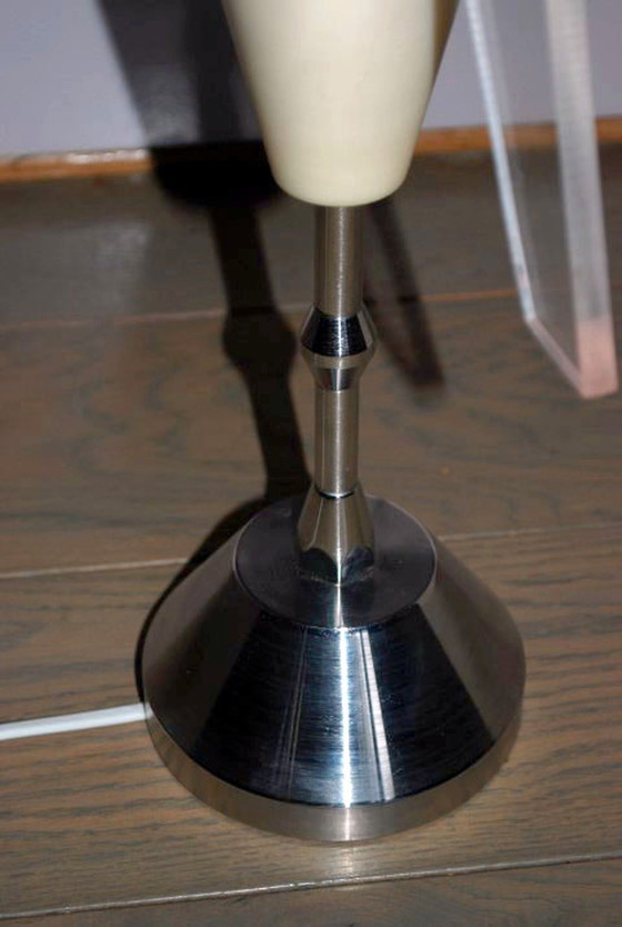 Image 1 of Space age rocket lamp