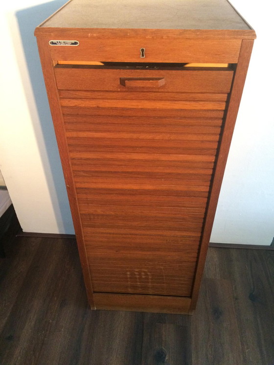 Image 1 of Notary cabinet roller shutter cabinet 60s