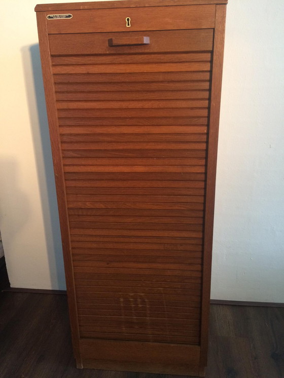 Image 1 of Notary cabinet roller shutter cabinet 60s