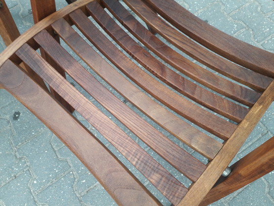 Image 1 of 3 Hartman Prestige teak booth chairs, folding