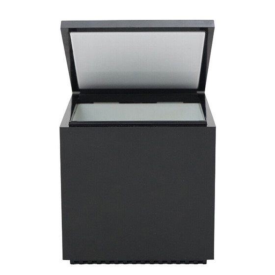 Image 1 of Vintage black “Cubo luce” lamp by Studio Opi for Cini and Nils, 1970s