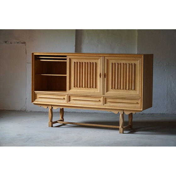 Image 1 of Vintage solid oak sideboard, 1960