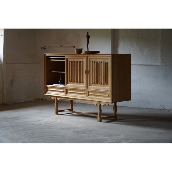 Image 1 of Vintage solid oak sideboard, 1960