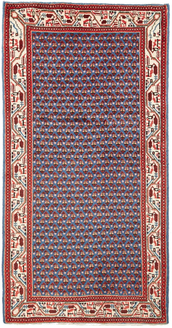 Image 1 of Hamadan - Persian carpet Classic beauty - Carpet - Hand knotted 126 X 66 Cm No. 464690