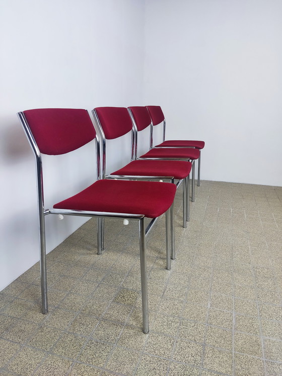 Image 1 of 4 x Gijs van der Sluis dining chair