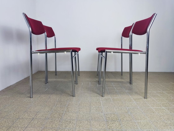 Image 1 of 4 x Gijs van der Sluis dining chair