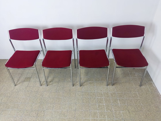 Image 1 of 4 x Gijs van der Sluis dining chair