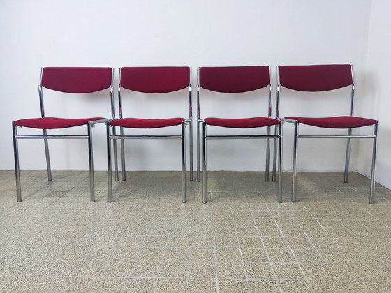 Image 1 of 4 x Gijs van der Sluis dining chair