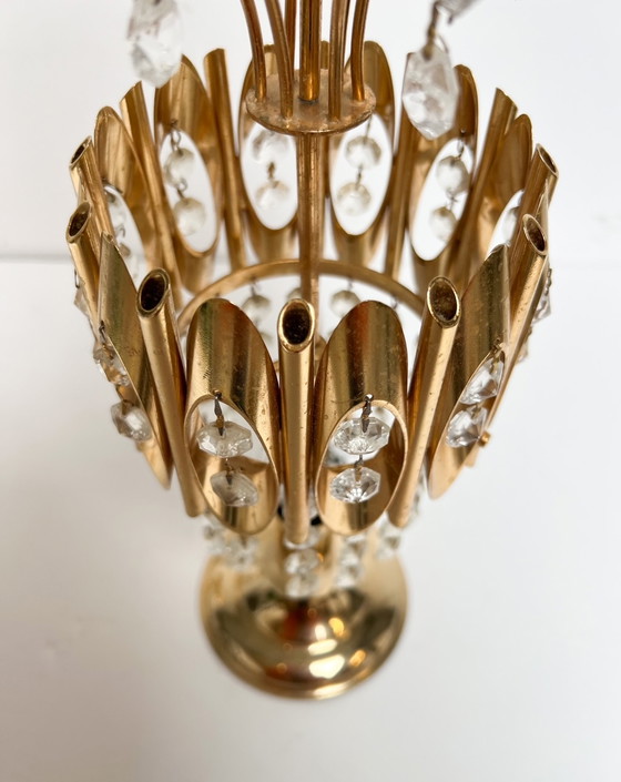 Image 1 of Ensemble de lampes de table en cristal d'Espagne, années 1970