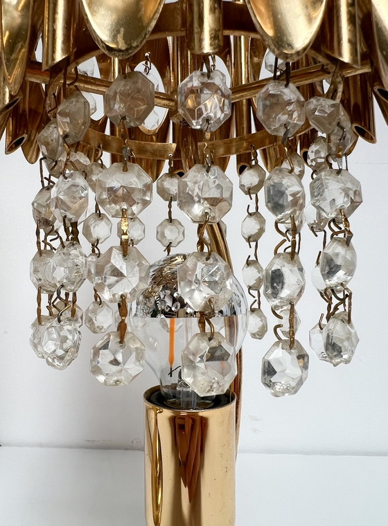 Image 1 of Ensemble de lampes de table en cristal d'Espagne, années 1970