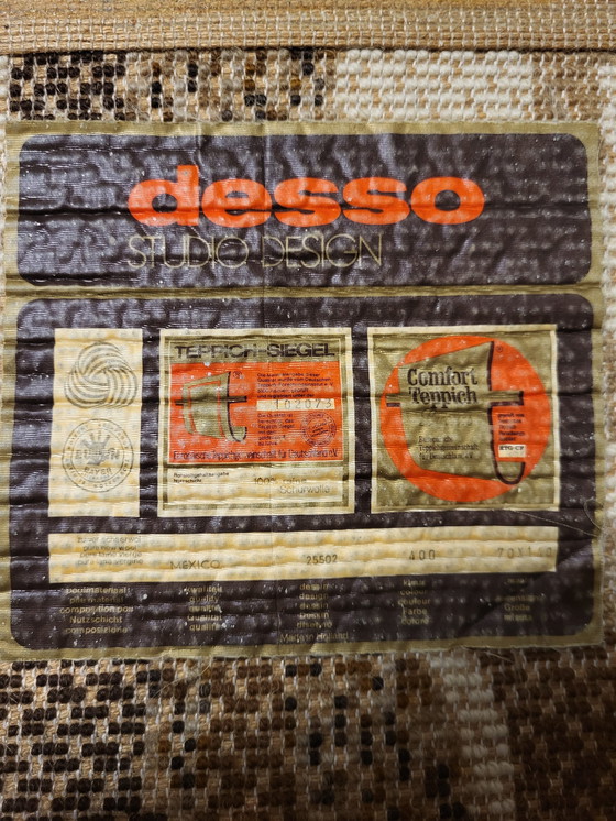 Image 1 of Vintage Carpet, Desso, Size 70 X 140 Cm, Design 1970s