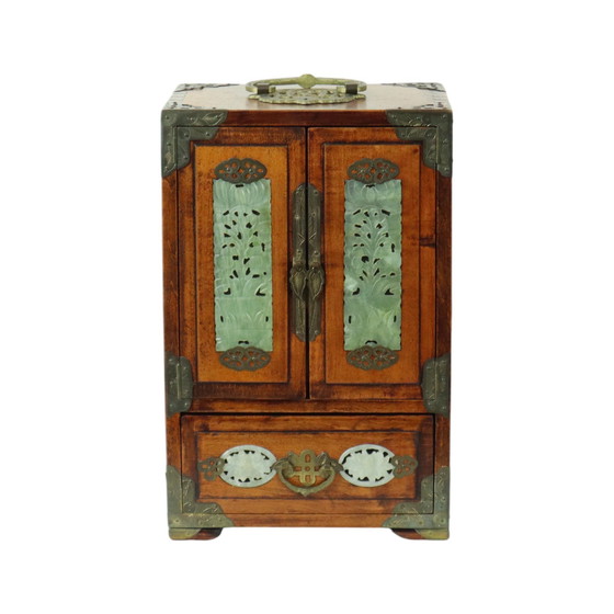 Image 1 of Chinese Jewelry Box Jade