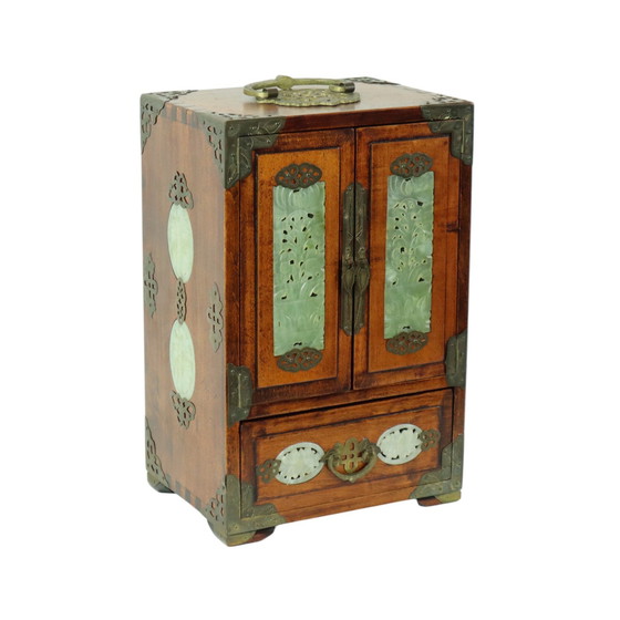 Image 1 of Chinese Jewelry Box Jade