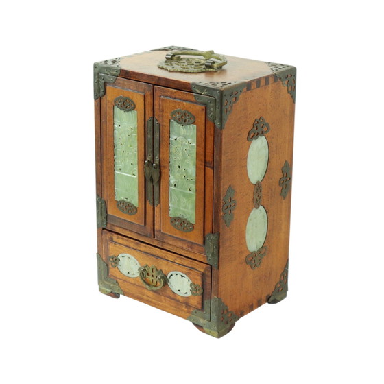 Image 1 of Chinese Jewelry Box Jade