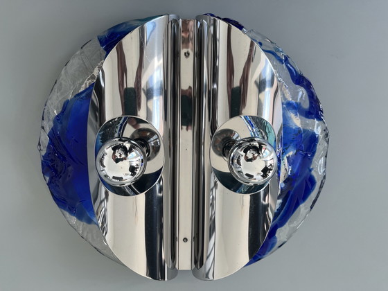 Image 1 of Murano Wall Lamp By Angelo Brotto