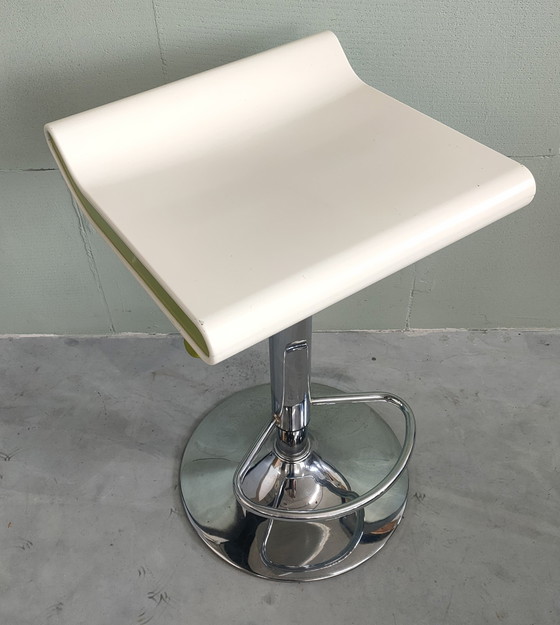 Image 1 of Design Barstool Chrome PVC