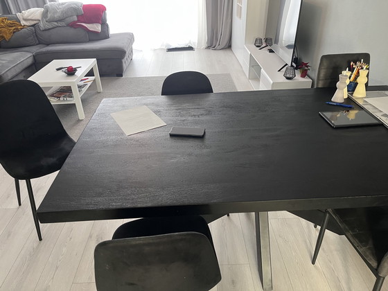 Image 1 of Dining Table Black