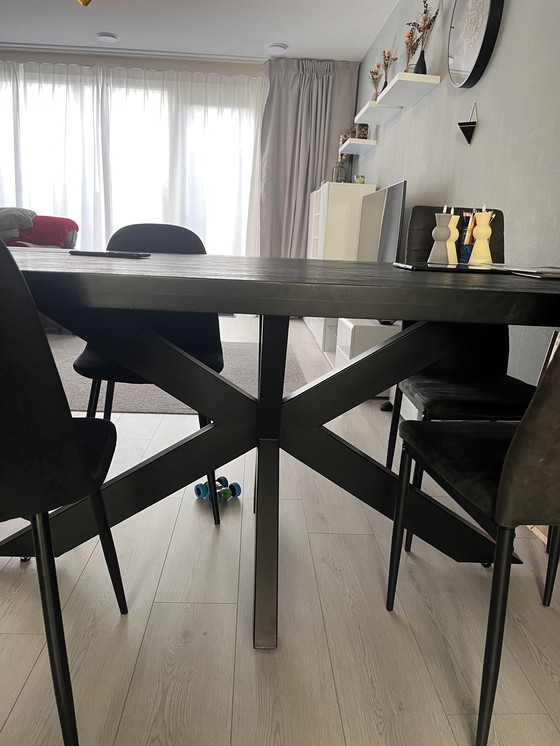 Image 1 of Dining Table Black