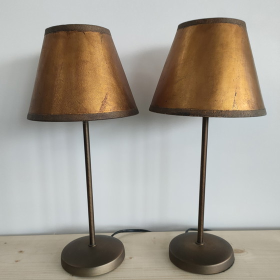 Image 1 of 2 lámparas de mesa neoclásicas estilo Hollywood Regency 