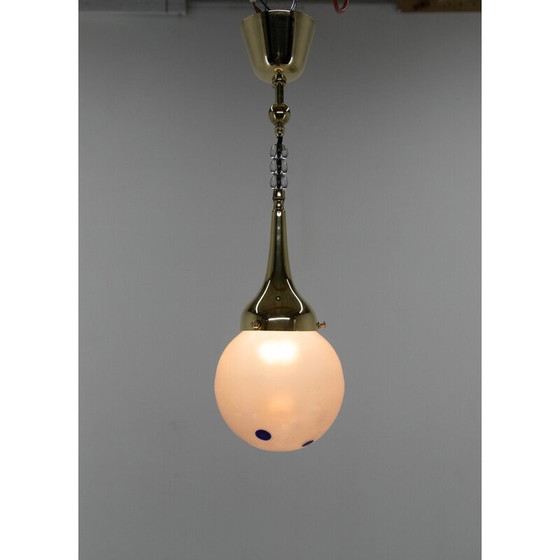 Image 1 of Lampada a sospensione vintage in stile Liberty, anni '20
