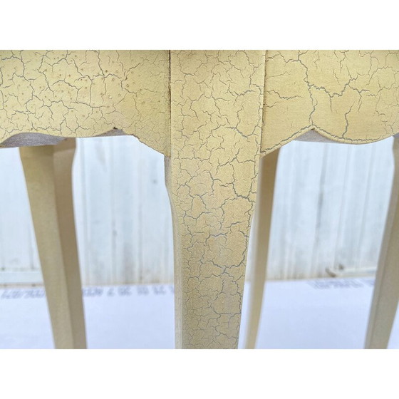 Image 1 of Vintage eggshell pattern cracked effect harness, 1970