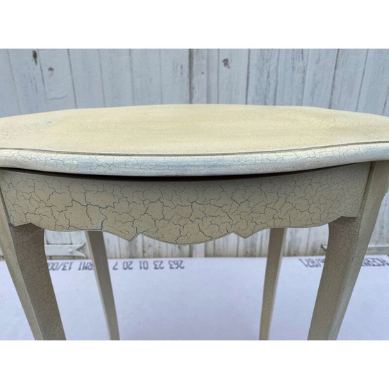 Image 1 of Vintage eggshell pattern cracked effect harness, 1970