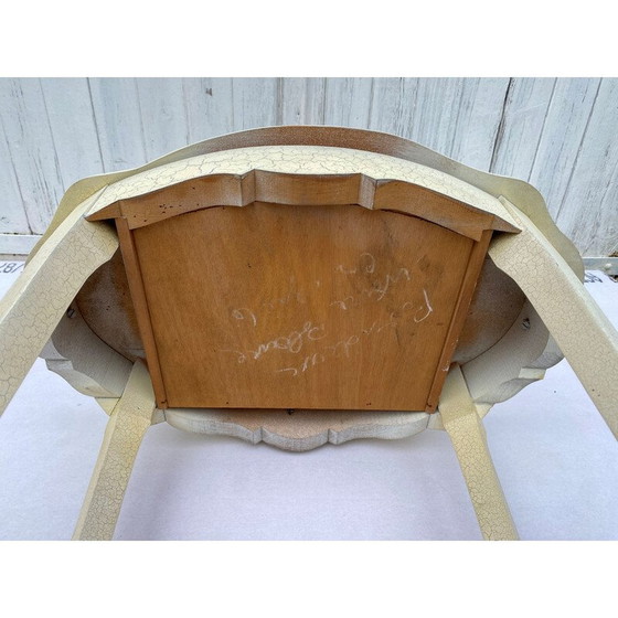 Image 1 of Vintage eggshell pattern cracked effect harness, 1970