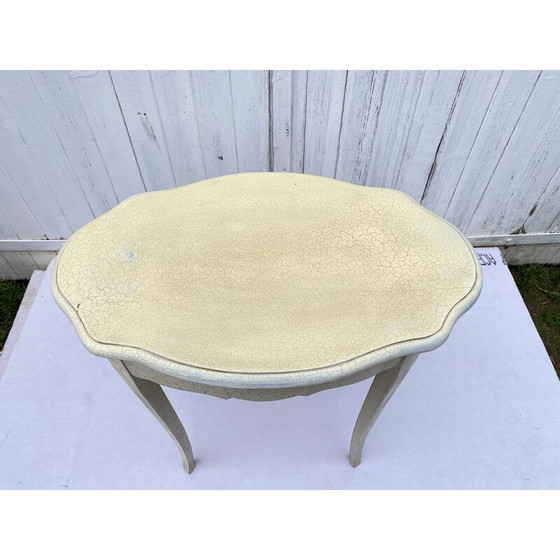 Image 1 of Vintage eggshell pattern cracked effect harness, 1970