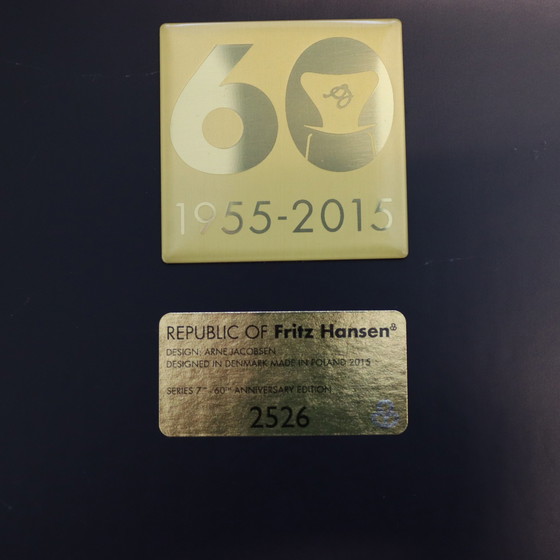 Image 1 of Fritz Hansen Series 7 60 anniversary Edition Arne Jacobsen