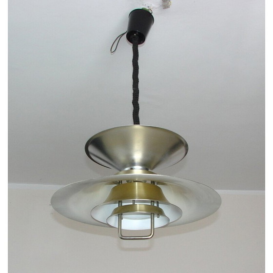 Image 1 of Lampada a sospensione vintage in alluminio di Frandsen, 1970