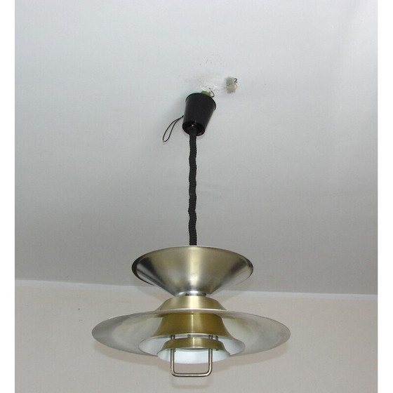Image 1 of Lampada a sospensione vintage in alluminio di Frandsen, 1970