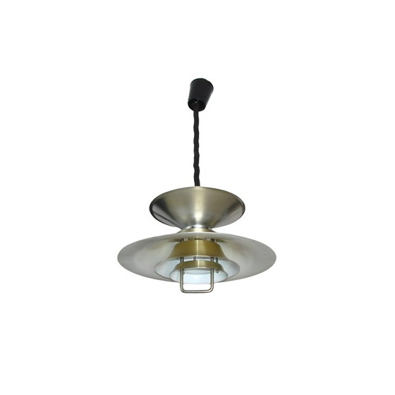 Image 1 of Lampada a sospensione vintage in alluminio di Frandsen, 1970