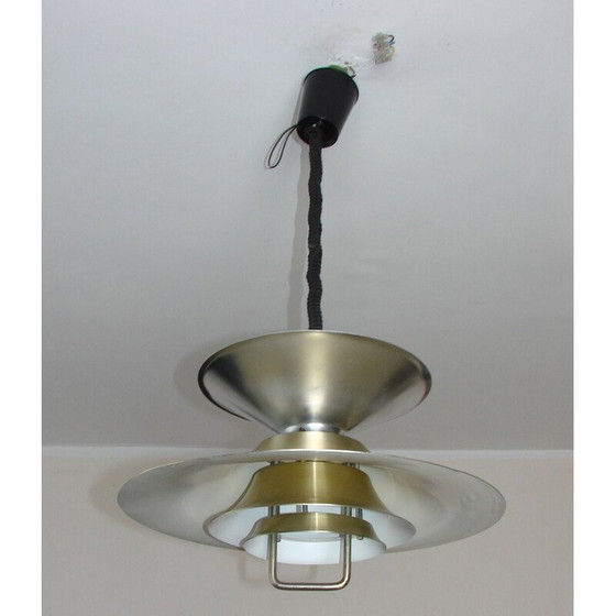 Image 1 of Lampada a sospensione vintage in alluminio di Frandsen, 1970