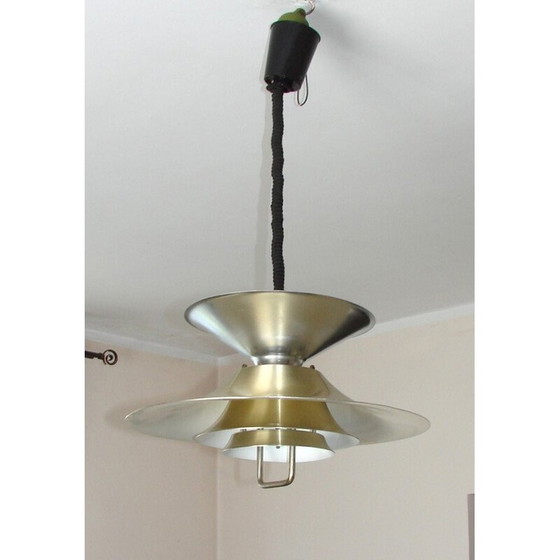 Image 1 of Lampada a sospensione vintage in alluminio di Frandsen, 1970
